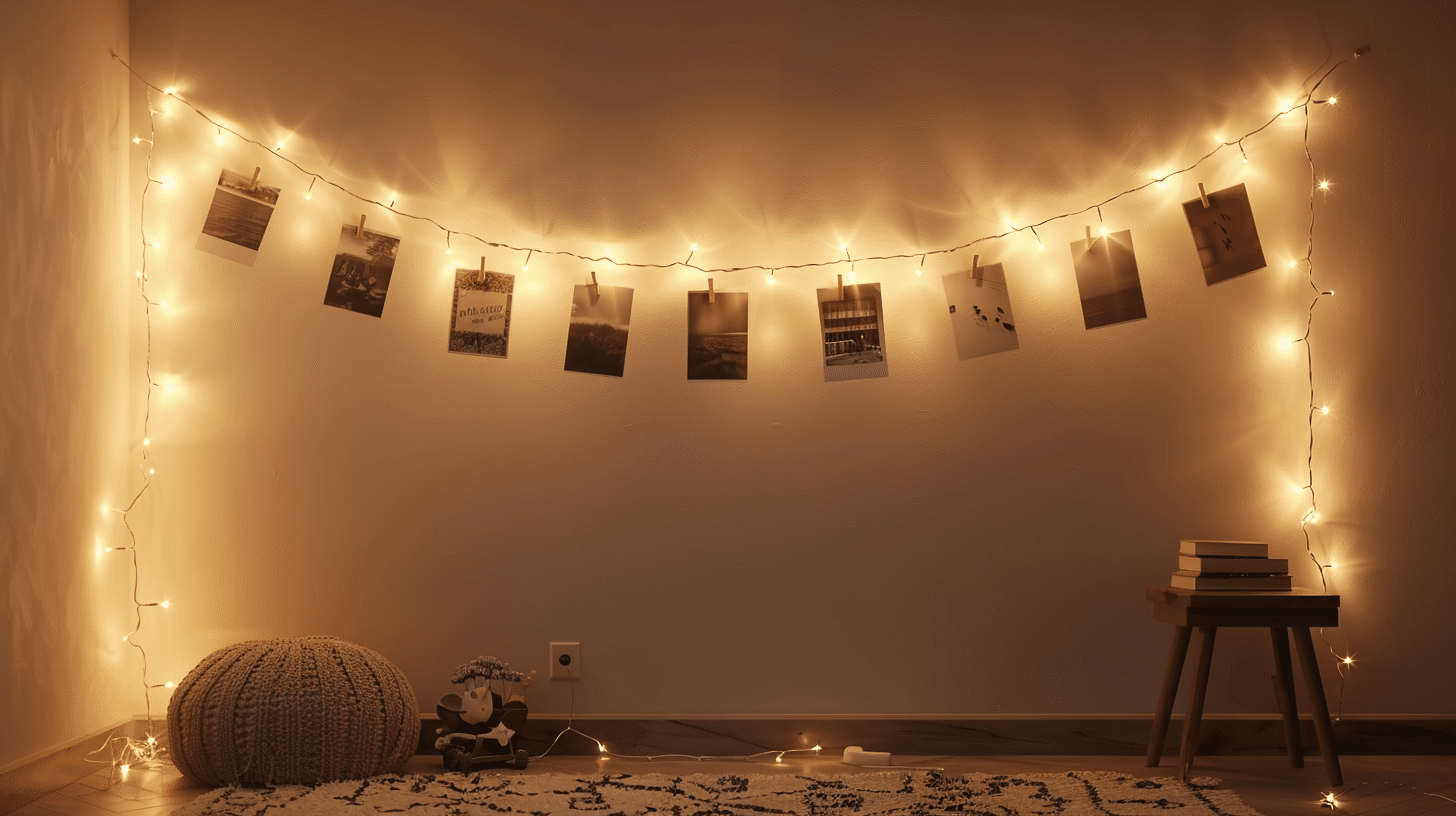 String Lights With Photos