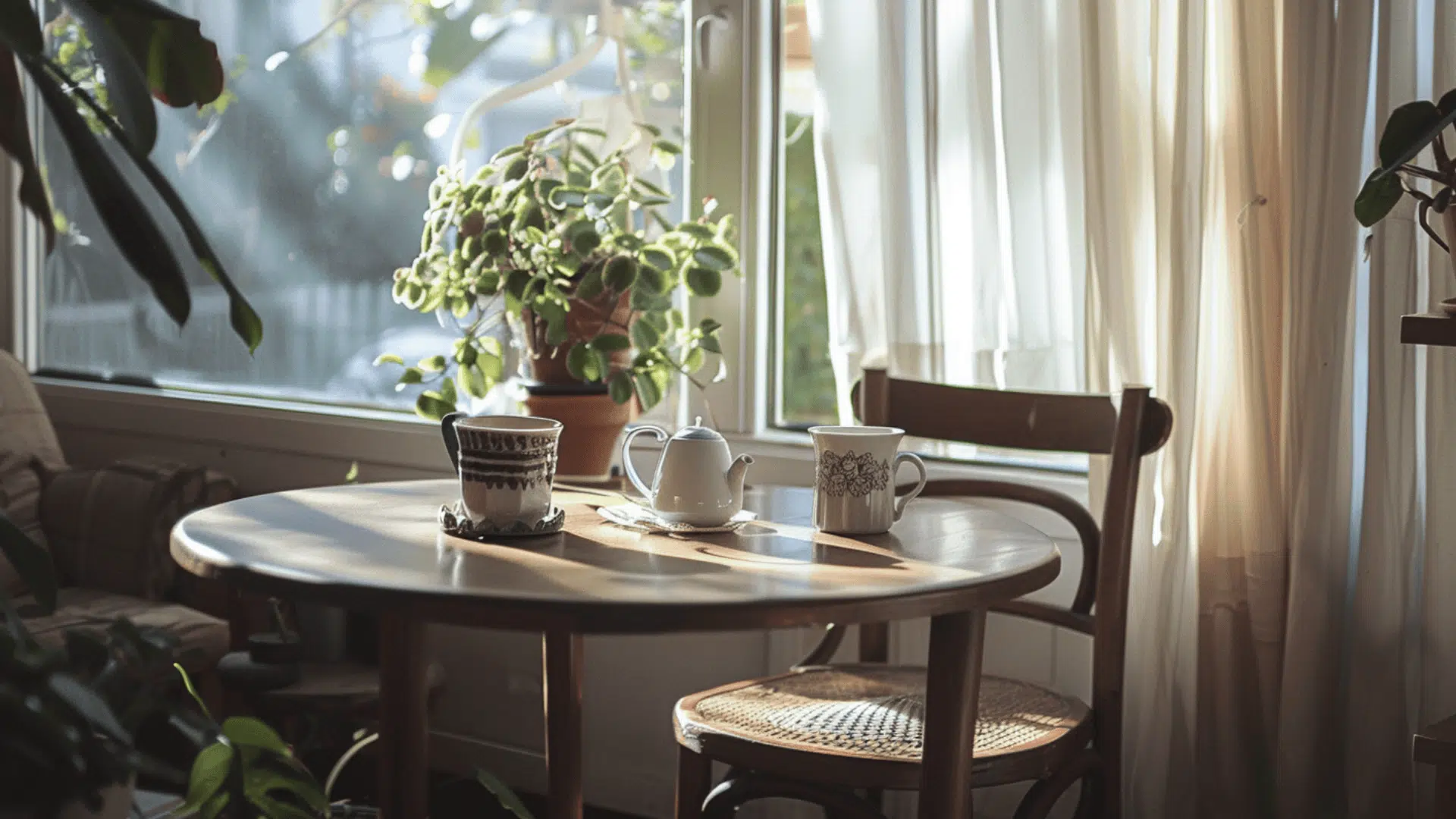 Sunroom Coffee Corner