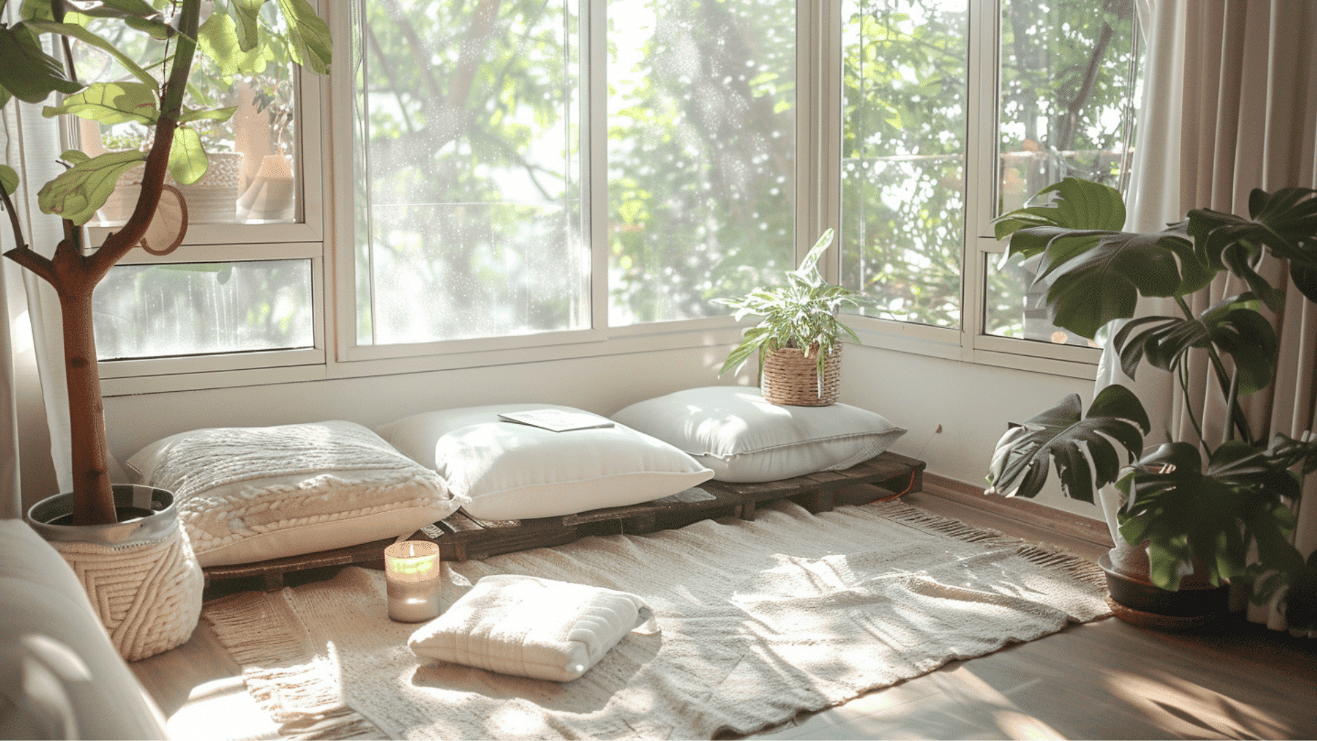 Sunroom Meditation Space