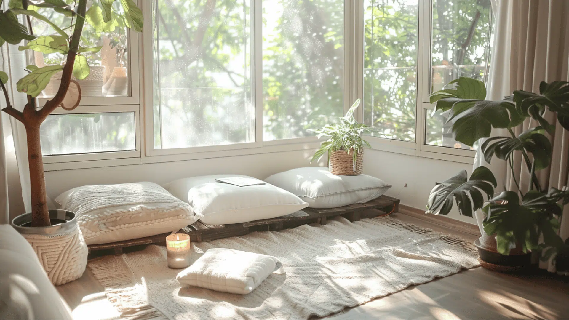 Sunroom Meditation Space