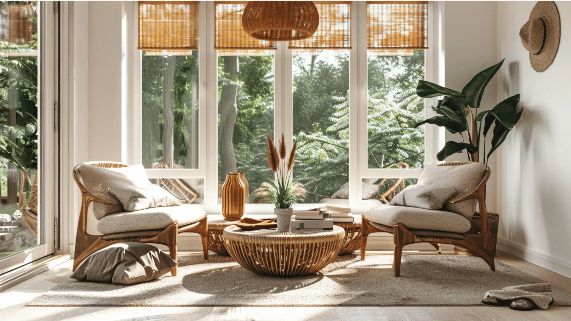 Sunroom with Low Seating