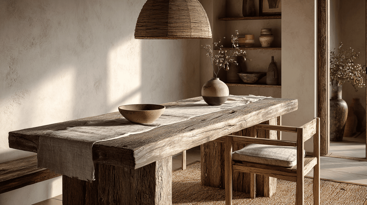 Textured Table Surface Left Bare