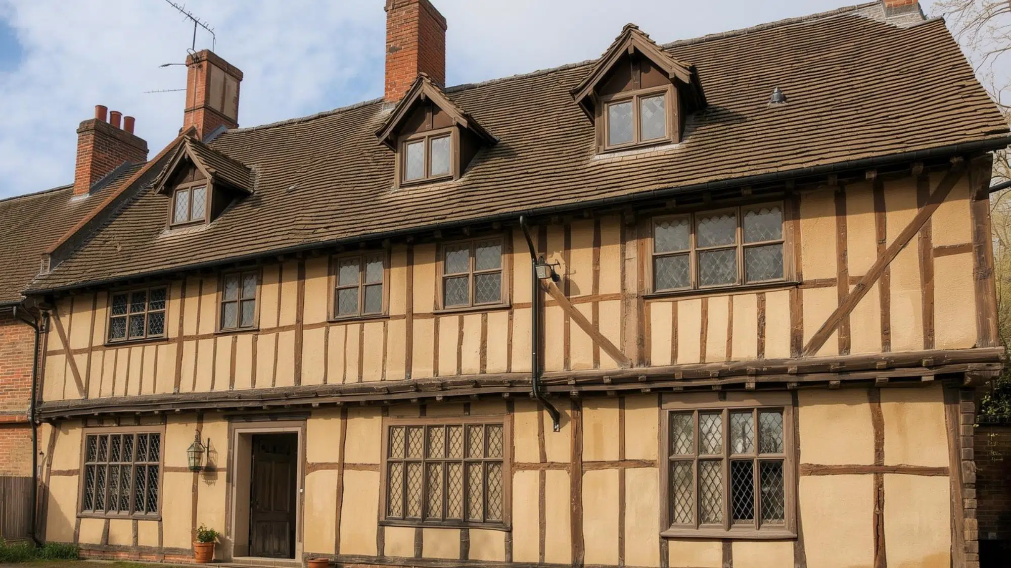 Tudor building origin in england