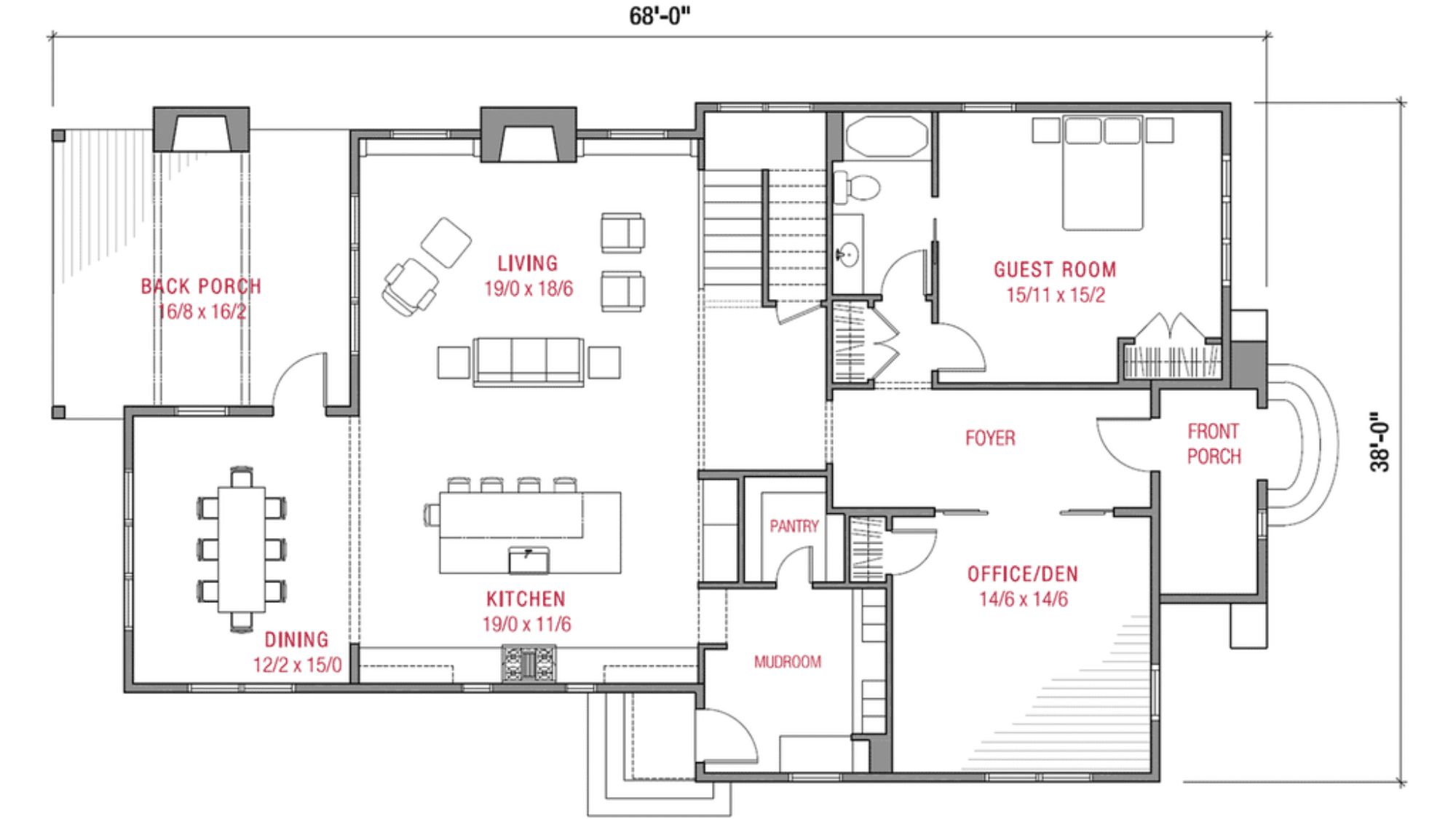 Tudor house Floor Plans