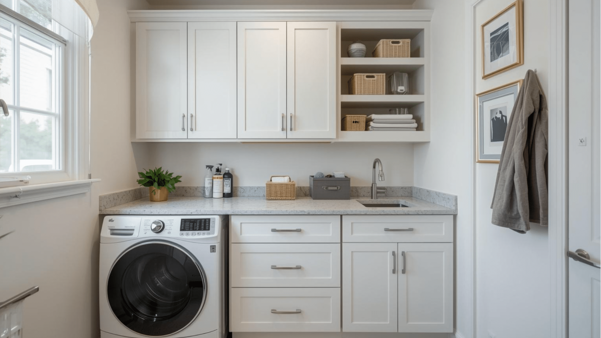 Upper Cabinets For Hidden Storage