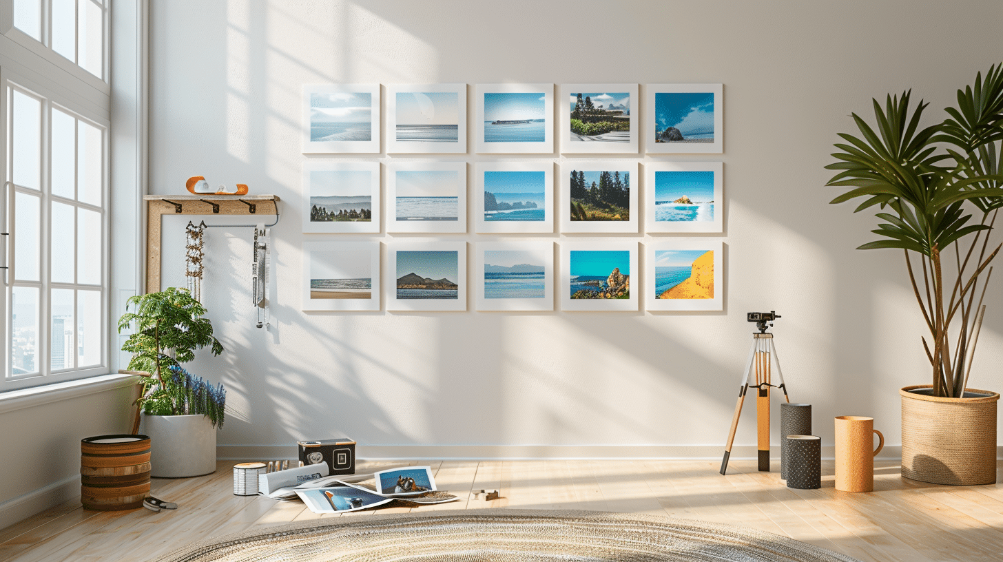 Washi Tape Photo Grids