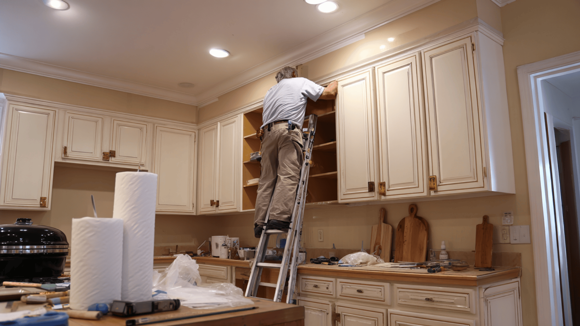 painting kitchen cabinets