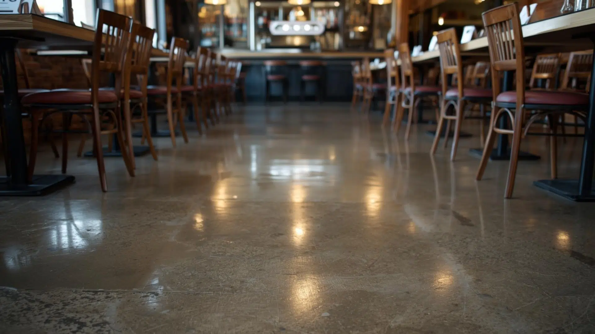 sealed concrete