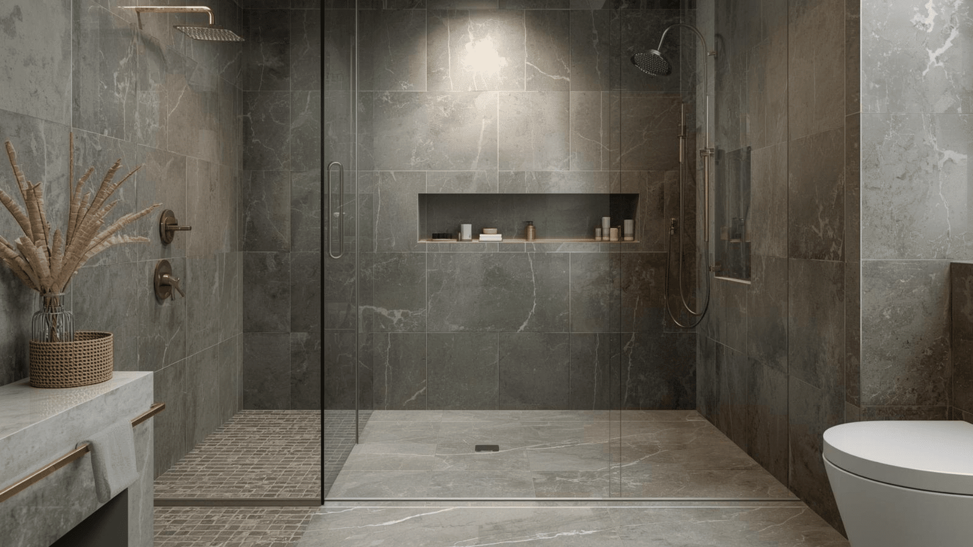 soapstone shower