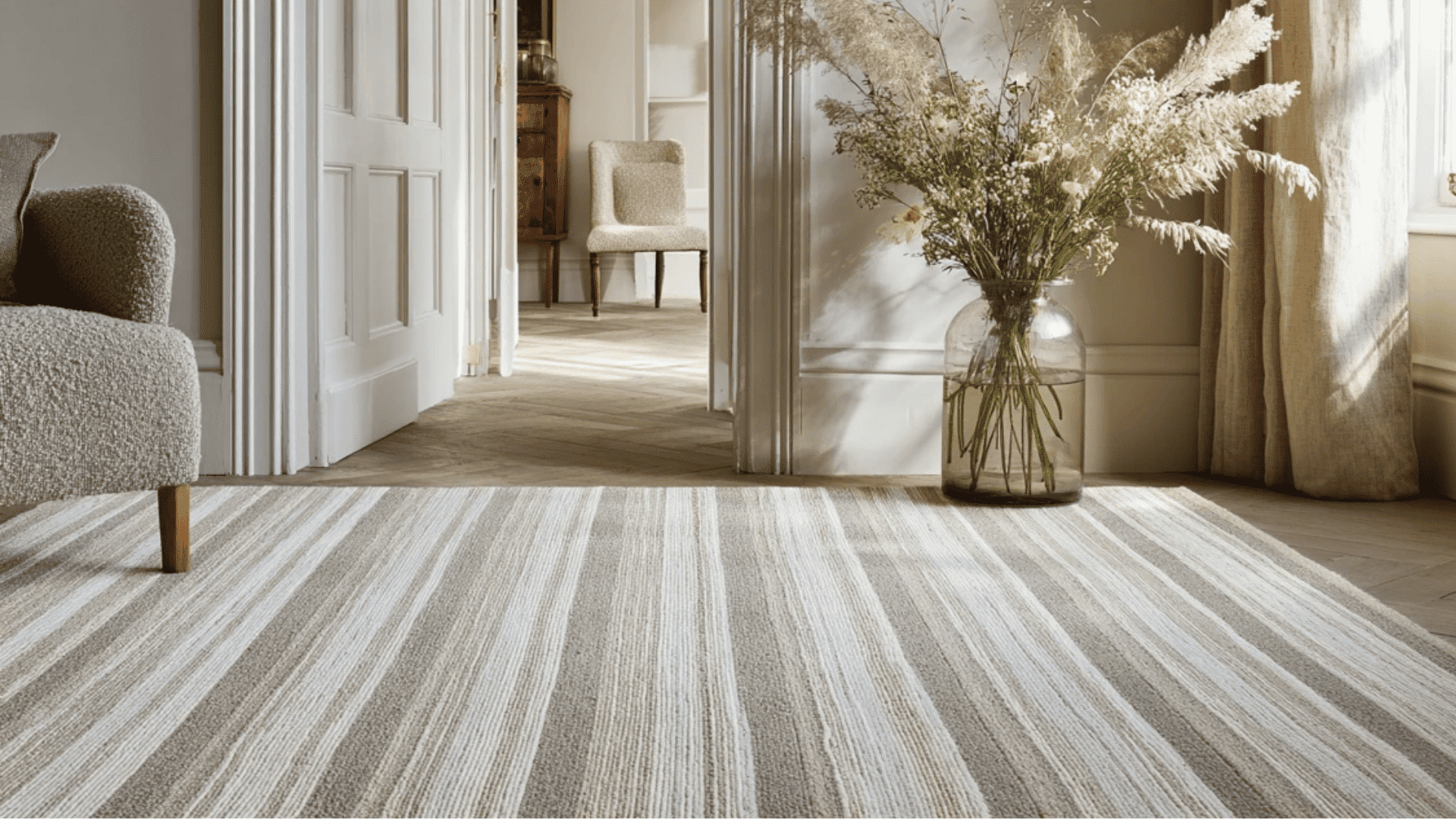 stripped pattern carpet