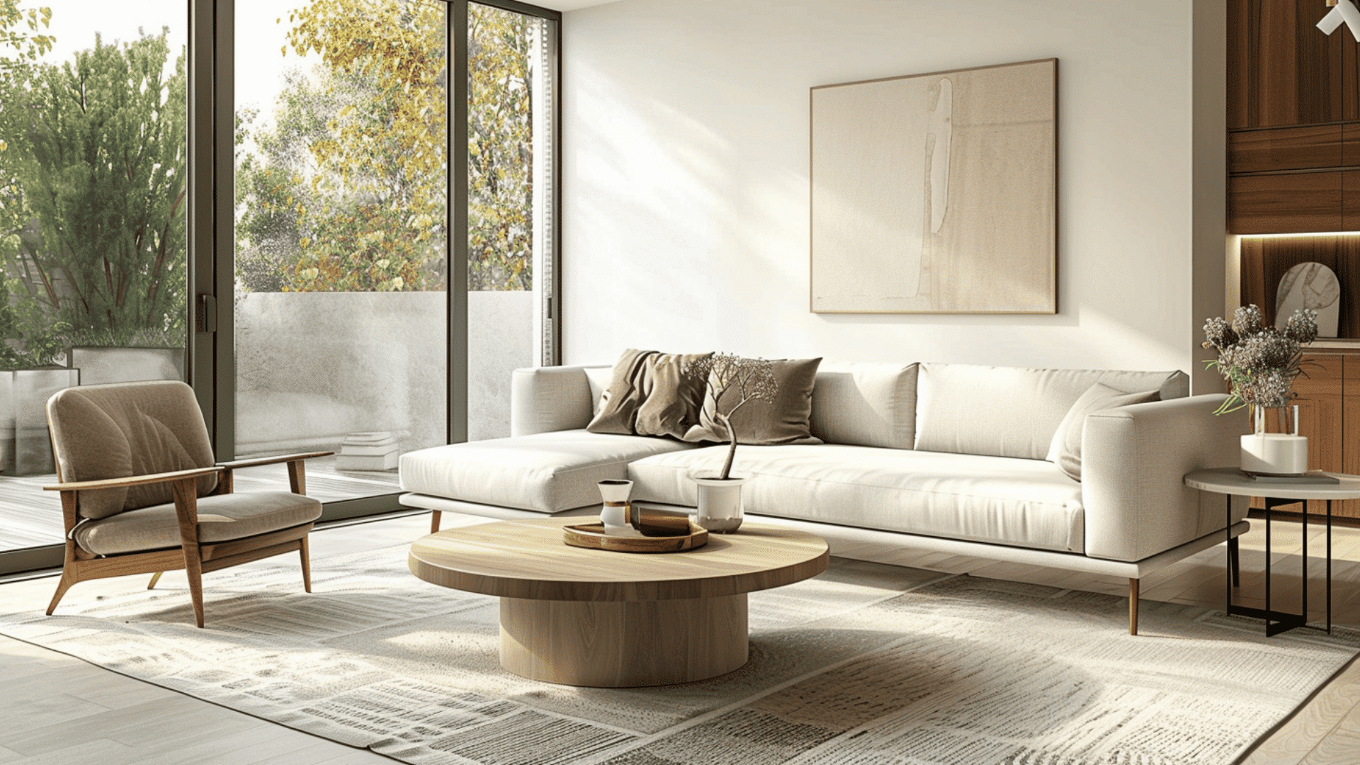 1. Open Layout with Minimal Furniture