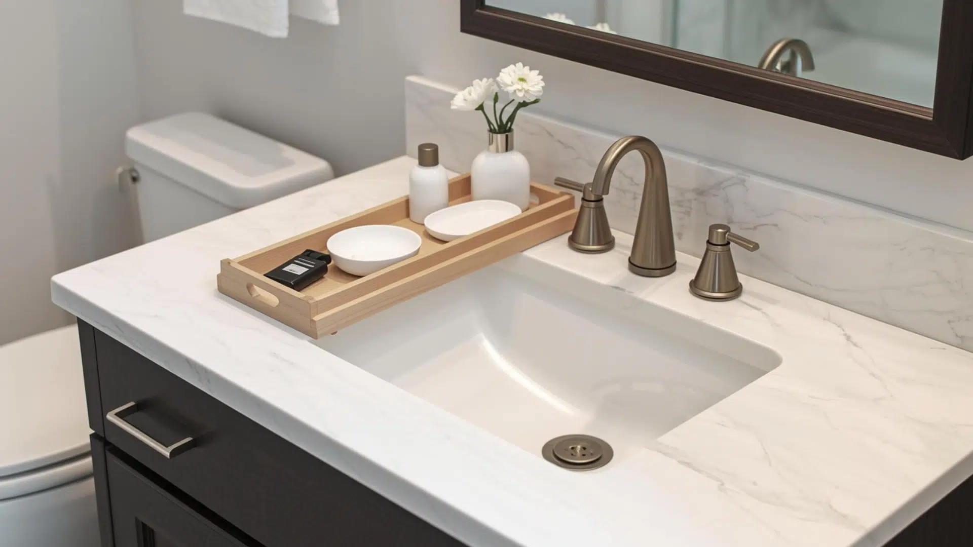 _A Tray On The Vanity