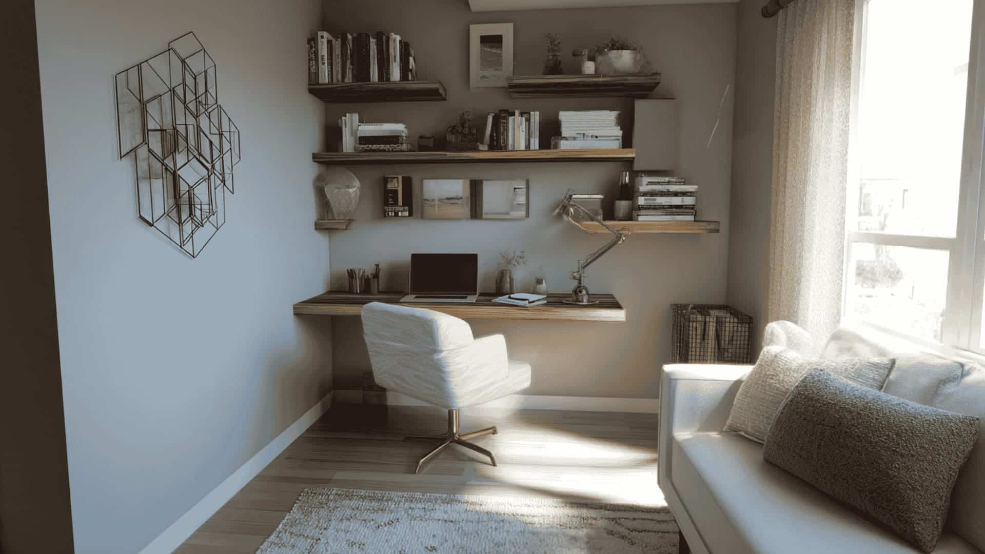 _Add a Floating Desk