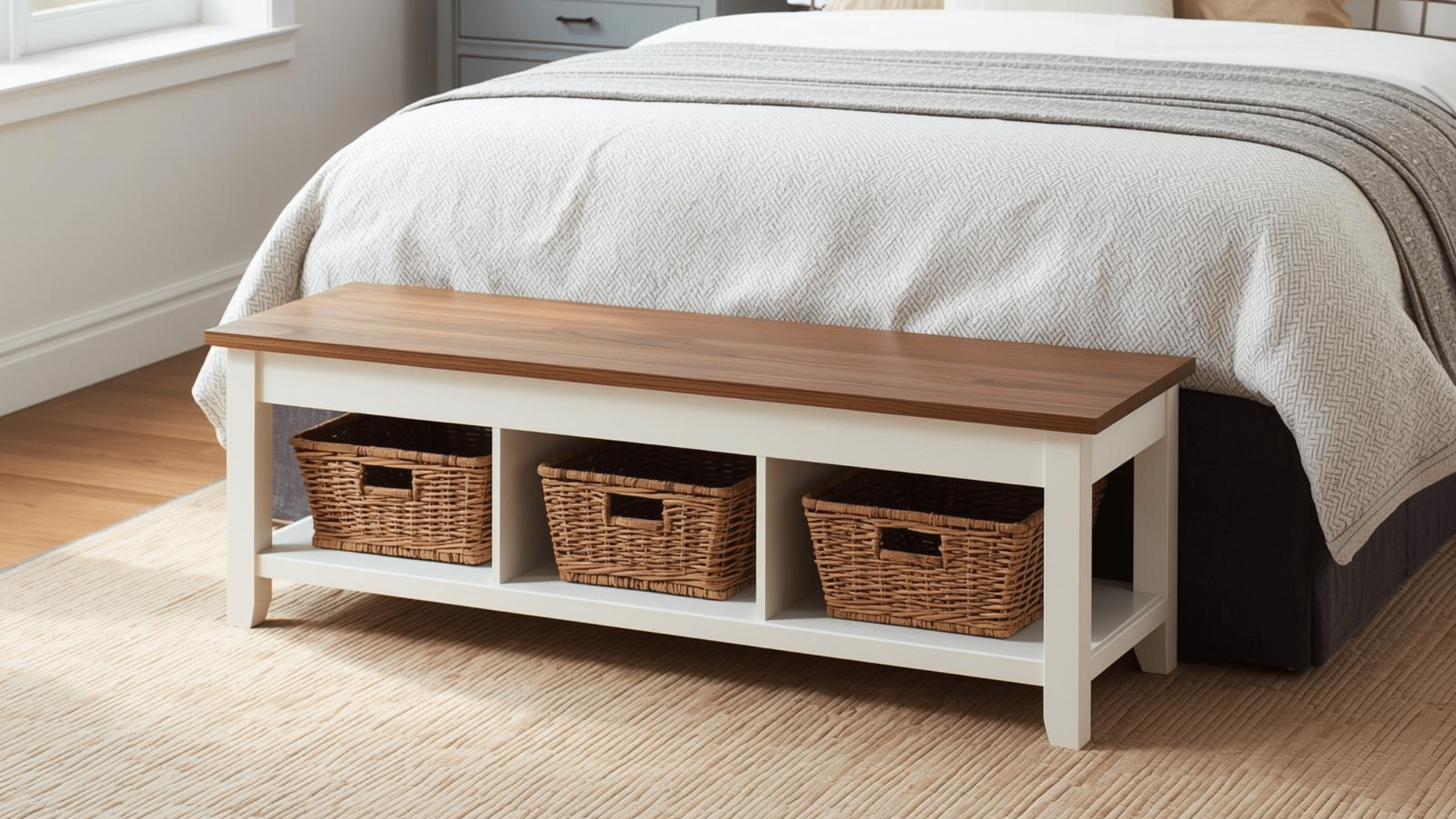 Bench At The Foot Of The Bed