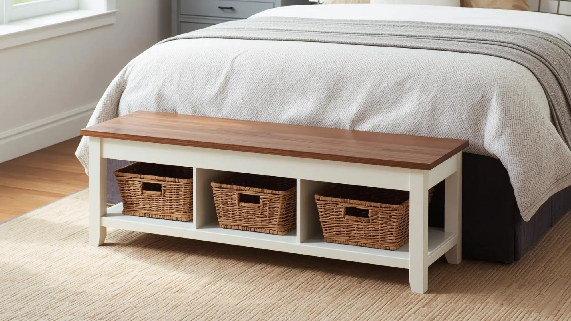 Bench At The Foot Of The Bed