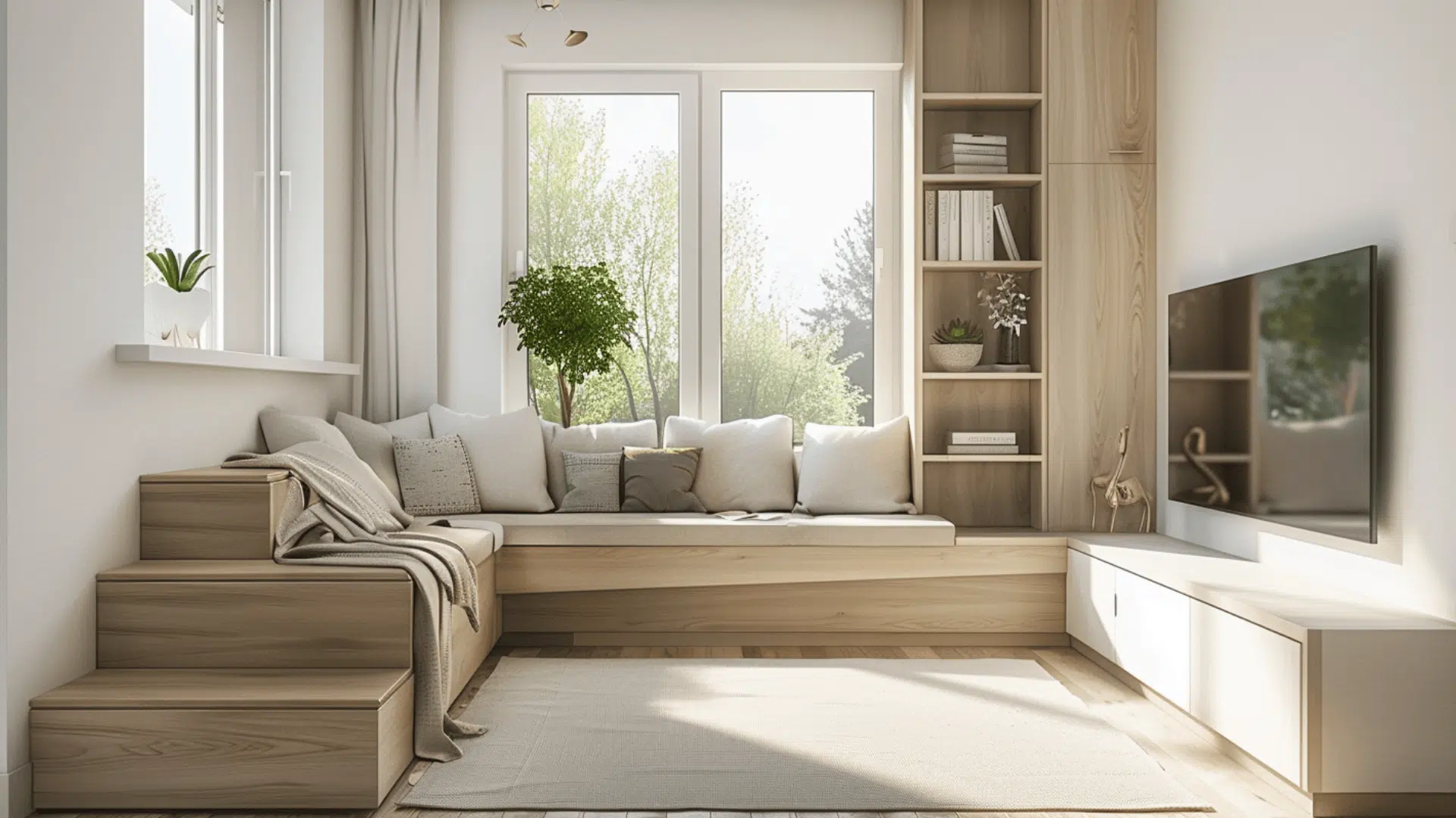 Built-In Seating or Storage
