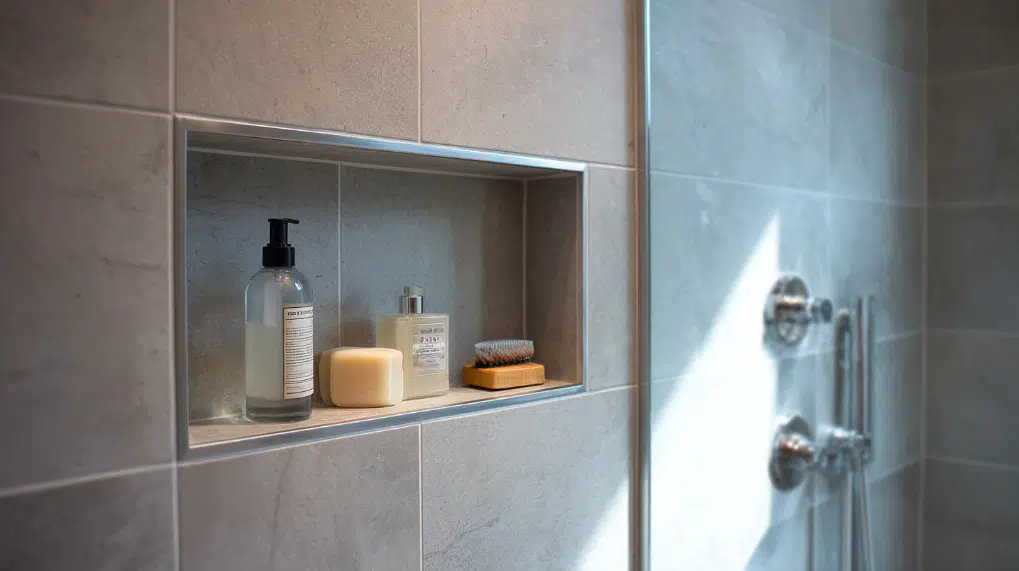 Built In Shower Niches Instead Of Shelves