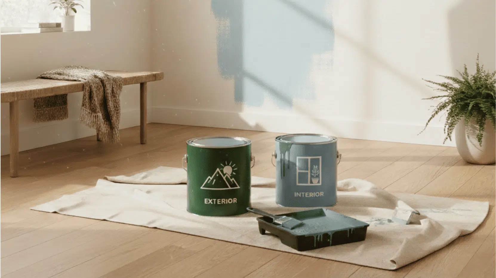 Can You Use Exterior Paint Inside