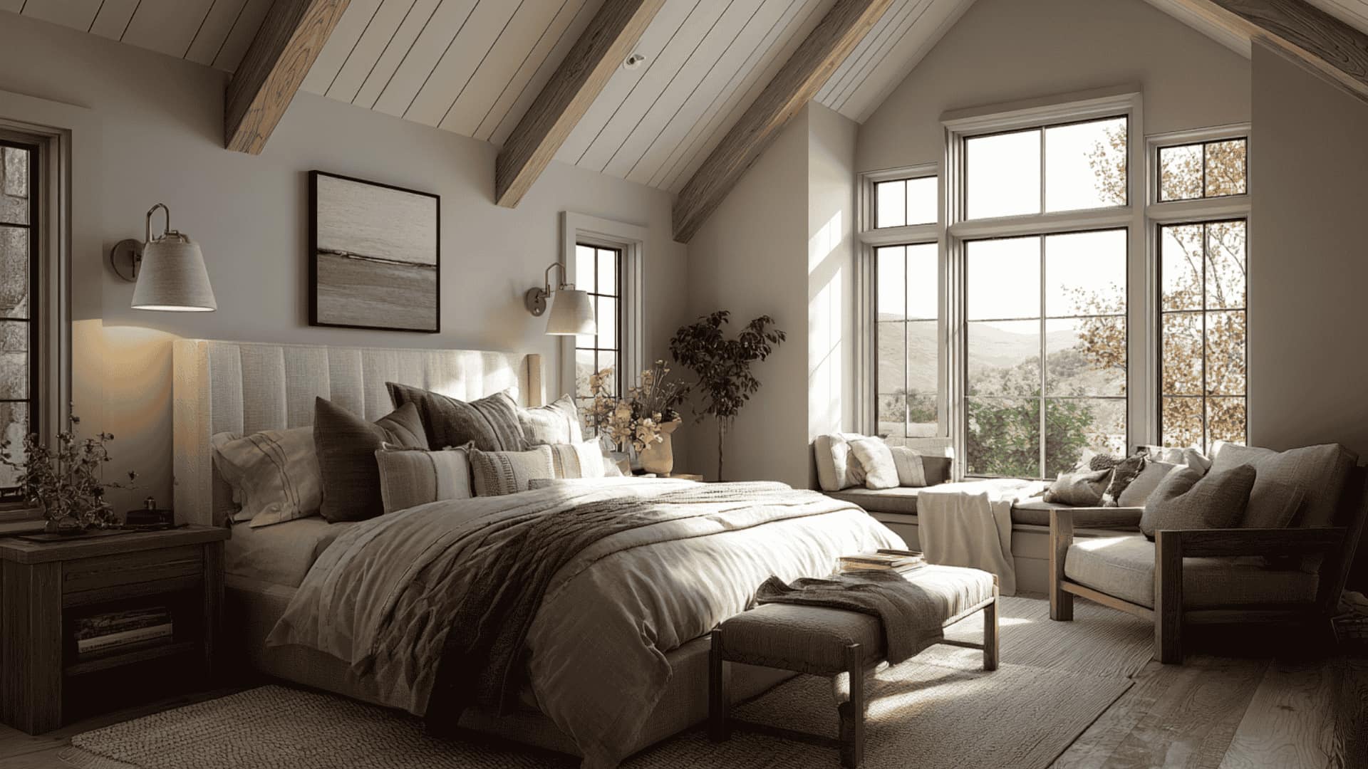 Cathedral Bedroom Design