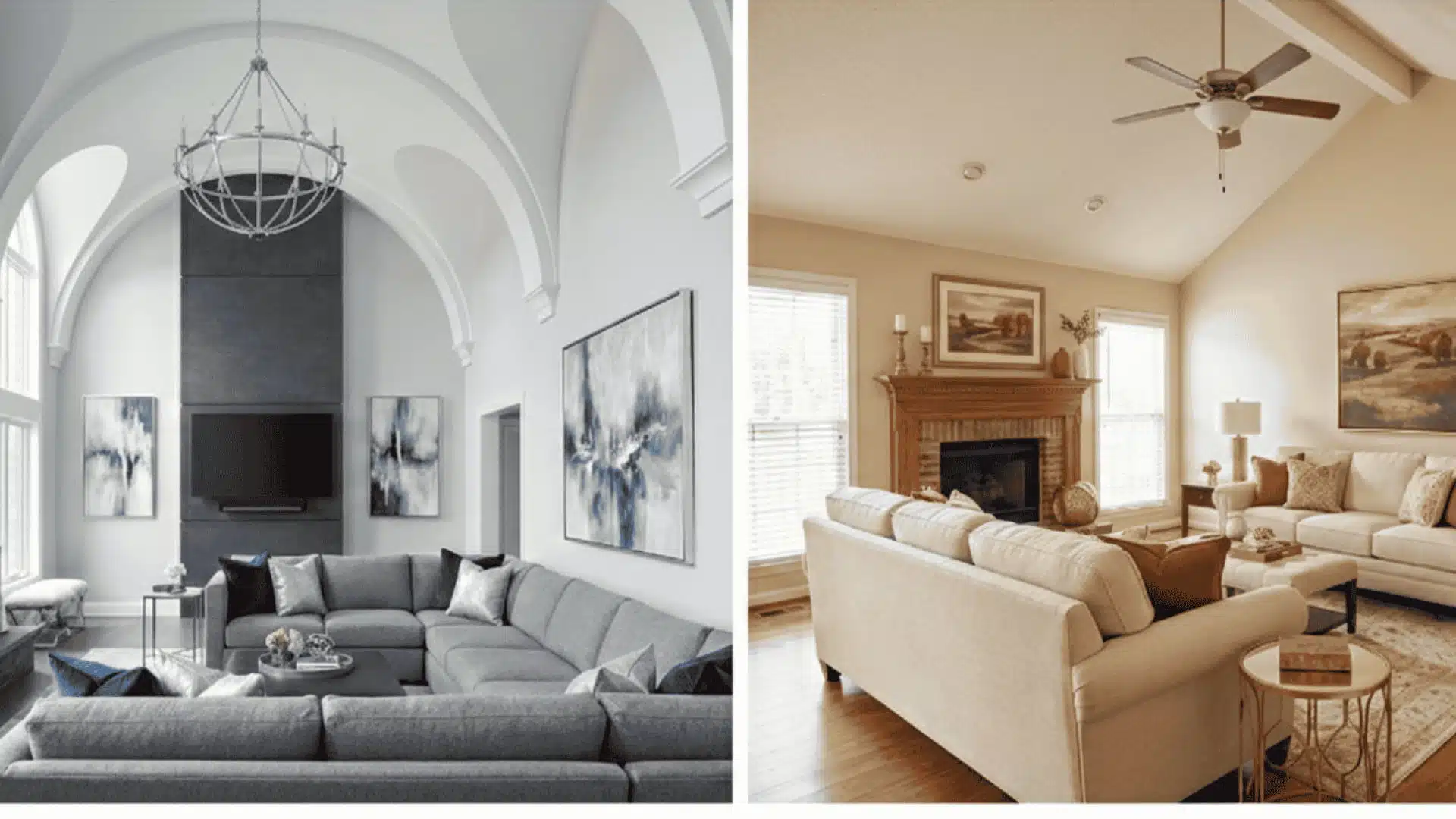 Choosing Between Cathedral and Vaulted Ceilings