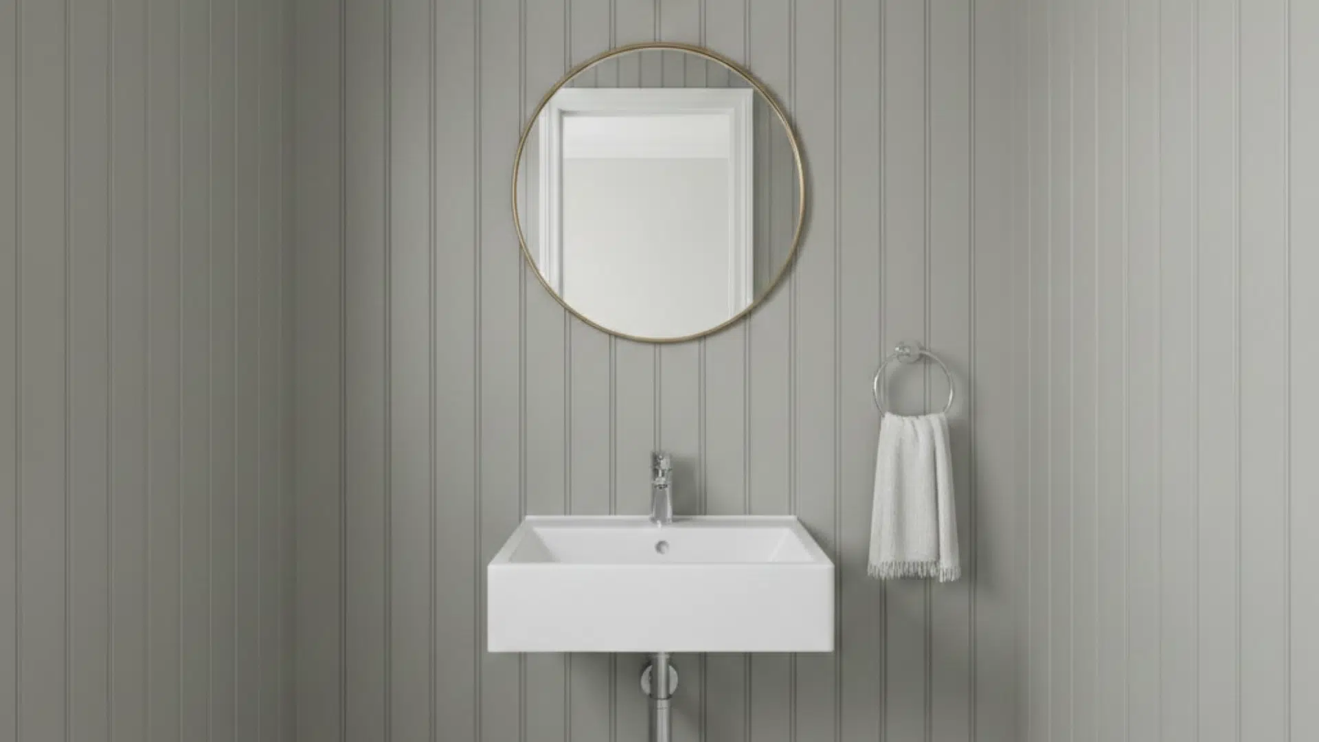 Create A Vertical Stripe Wall With Paint Or Trim