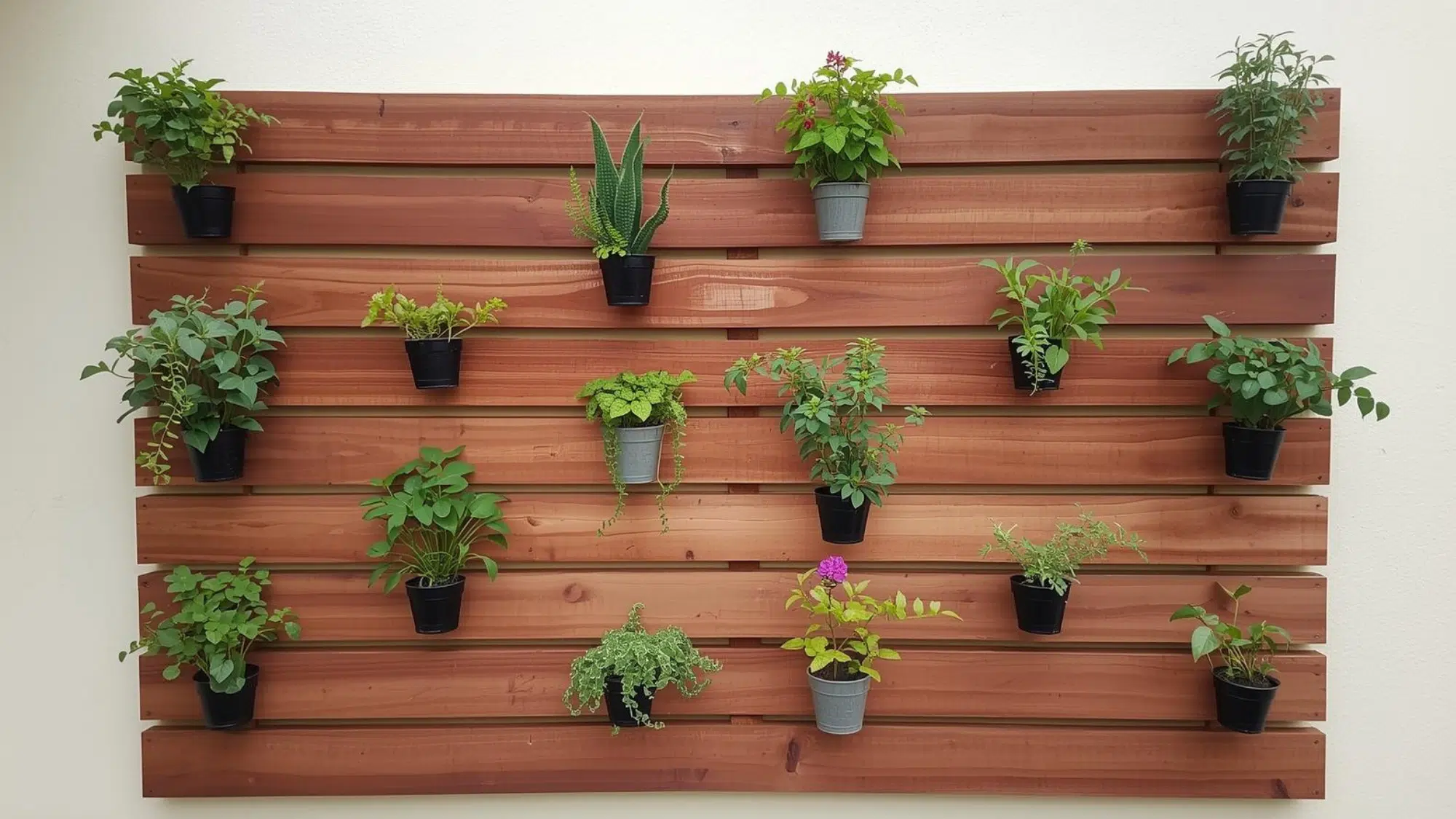 DIY Vertical Garden Wall