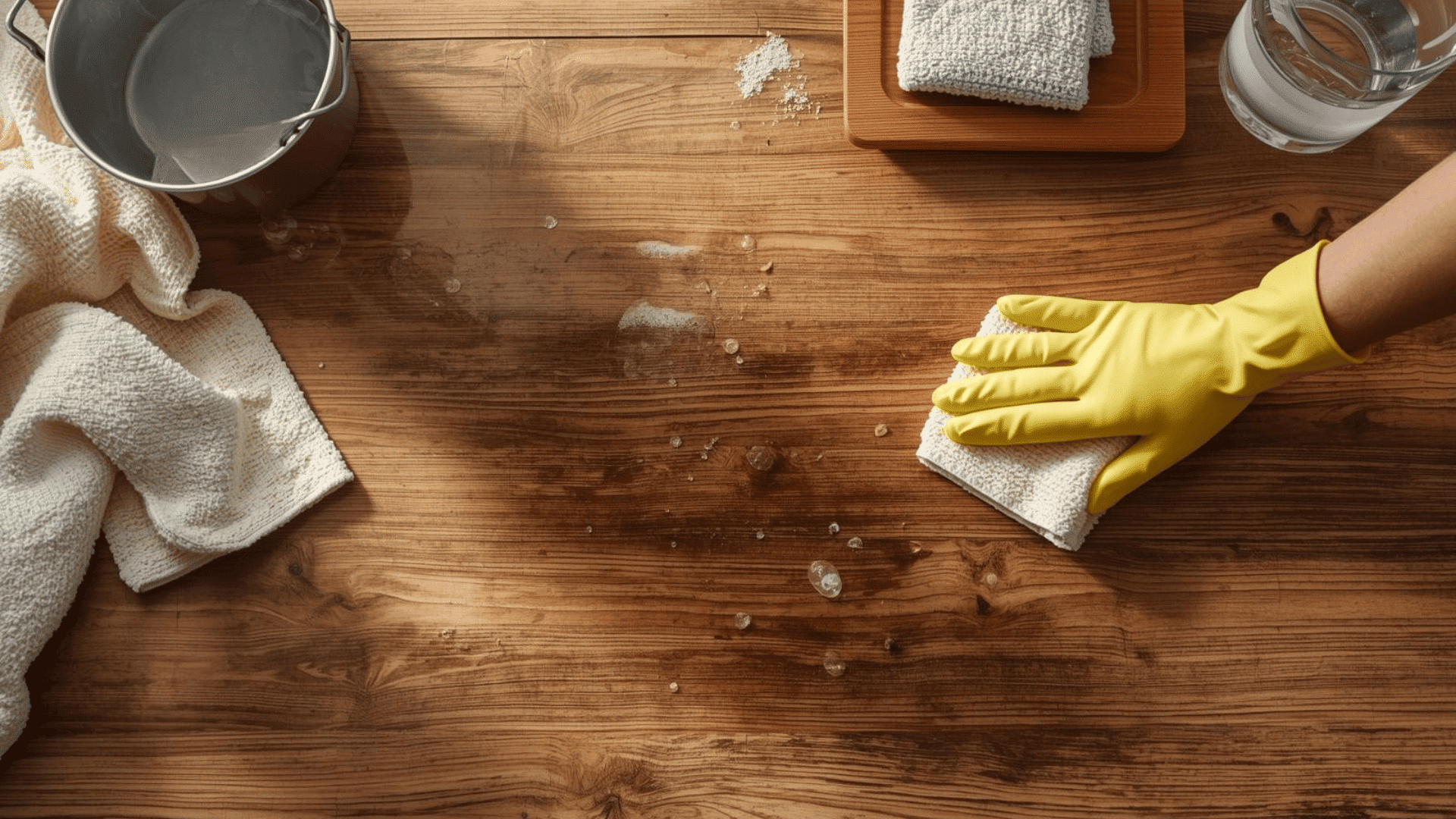 Dish Soap & Warm Water