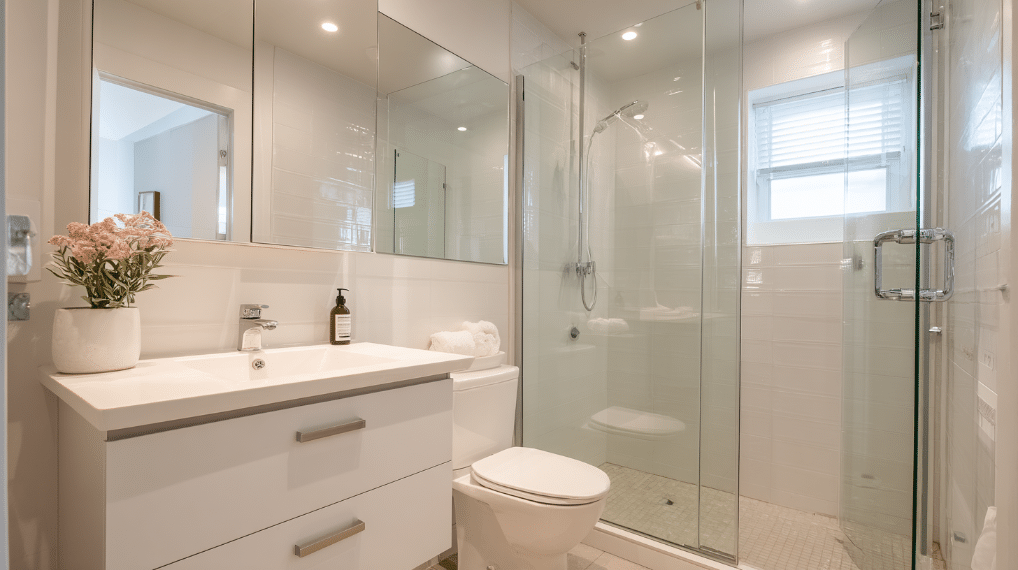 Frameless Glass Showers For Visual Openness