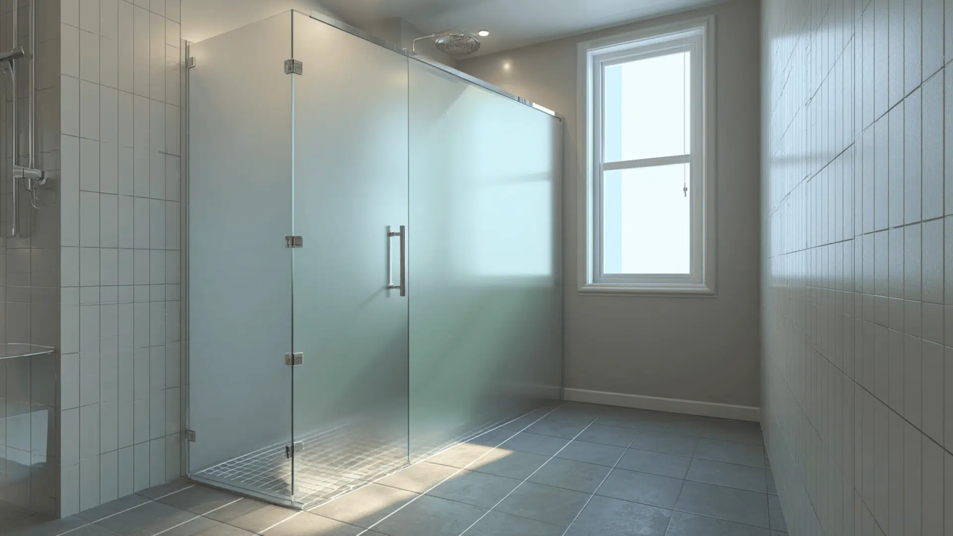 Frosted Glass Panel For Privacy Without Blocking Light