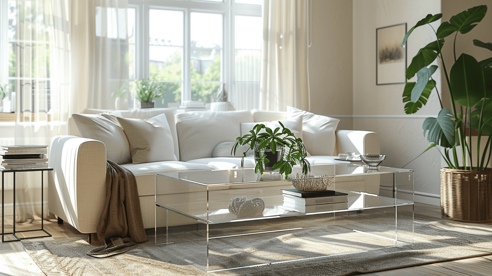 Glass or Acrylic Furniture