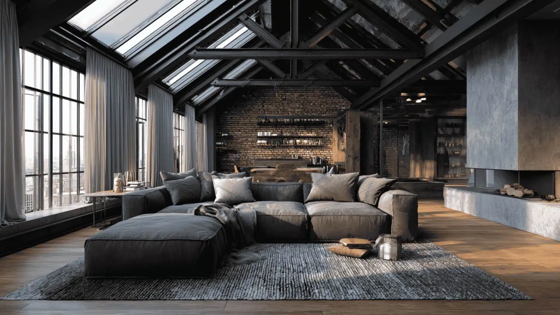Industrial Metal Beams