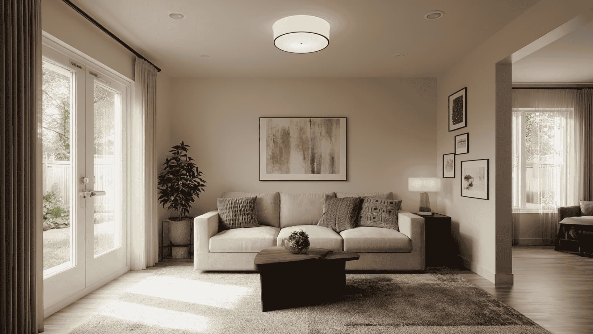 Keep Ceiling Decor Simple