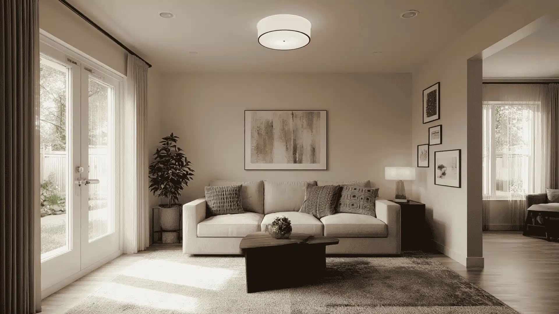 Keep Ceiling Decor Simple