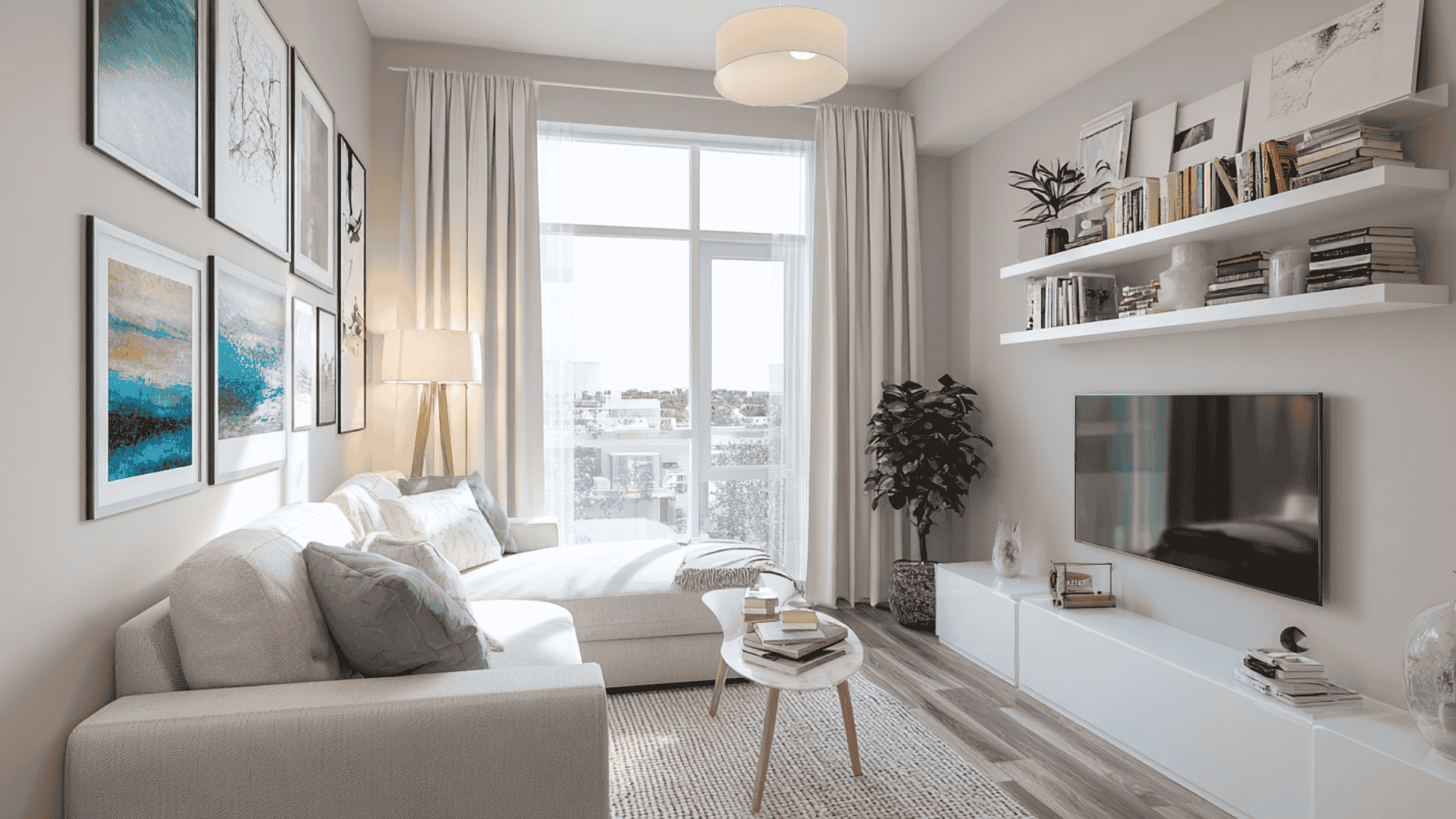 Keep Decor at Eye Level