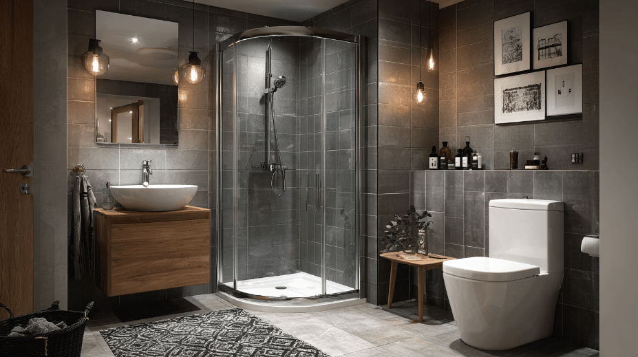 Limited Space Small Bathroom Designs With Shower