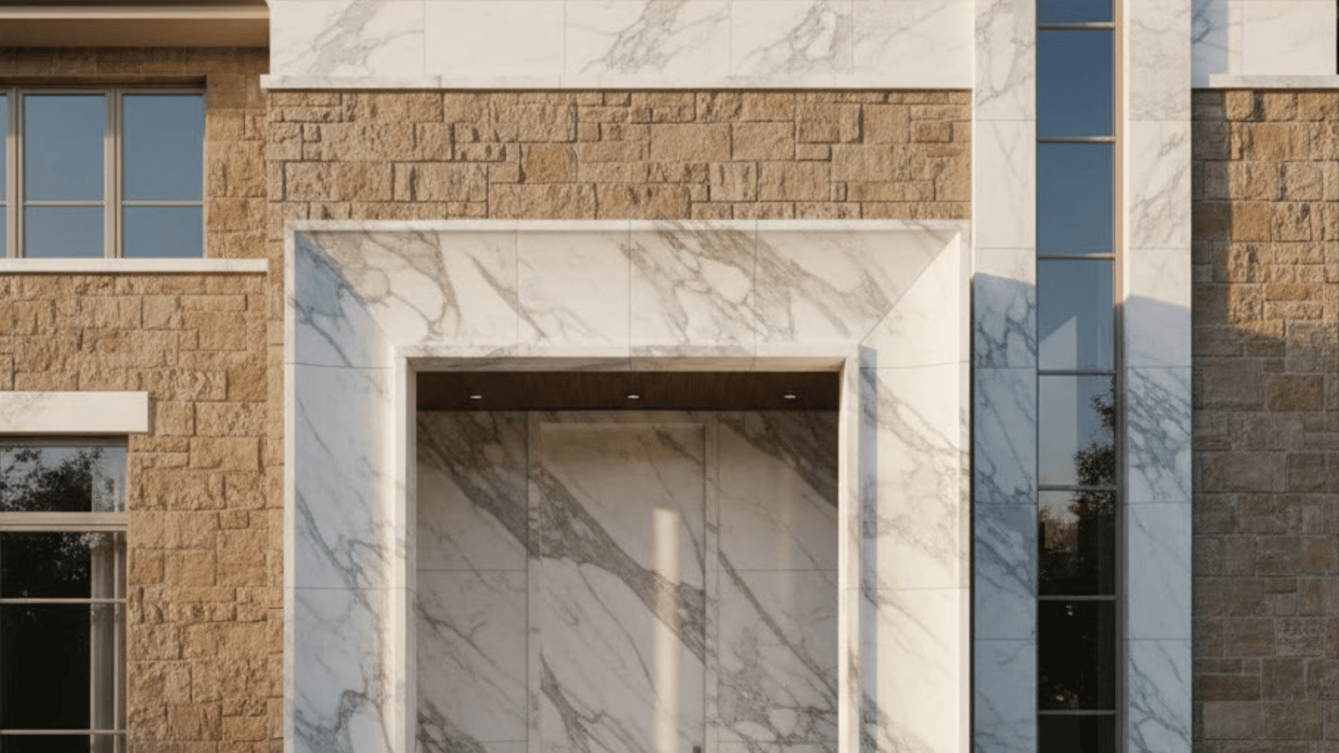 Marble exterior house stone (1)