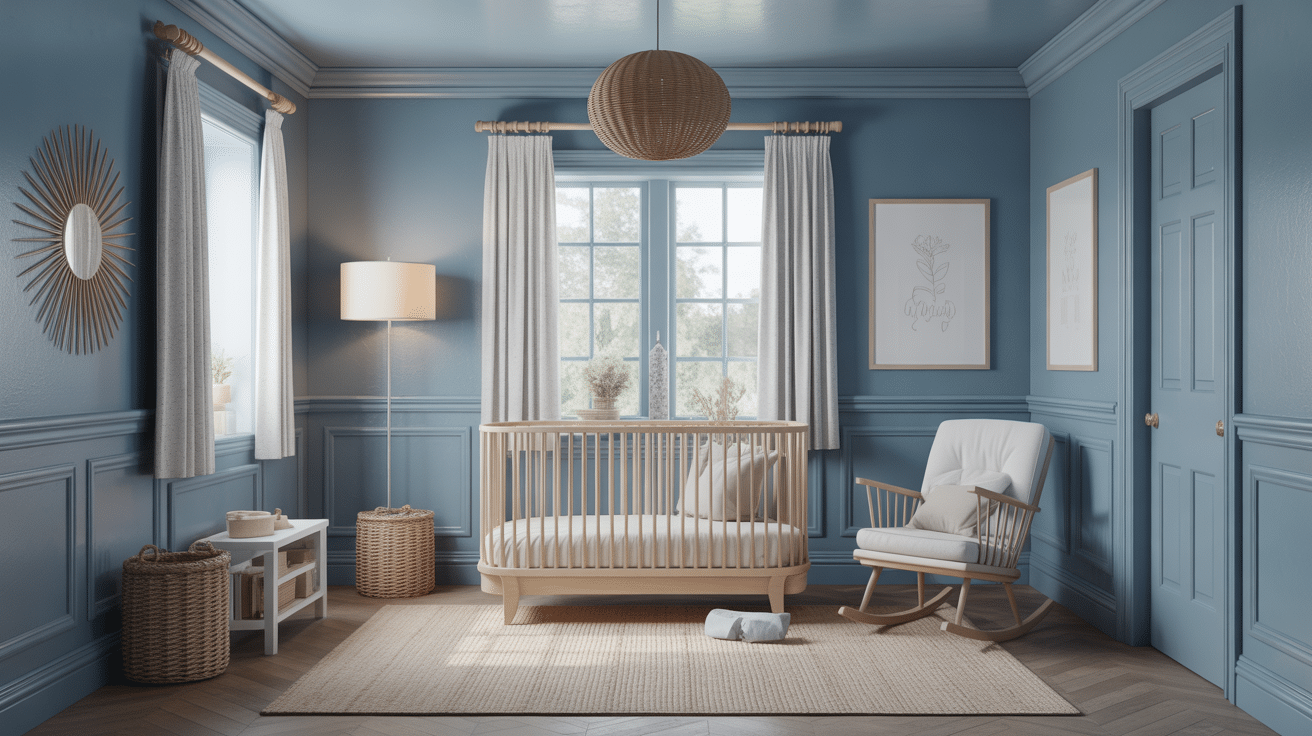 Powder Blue Nursery