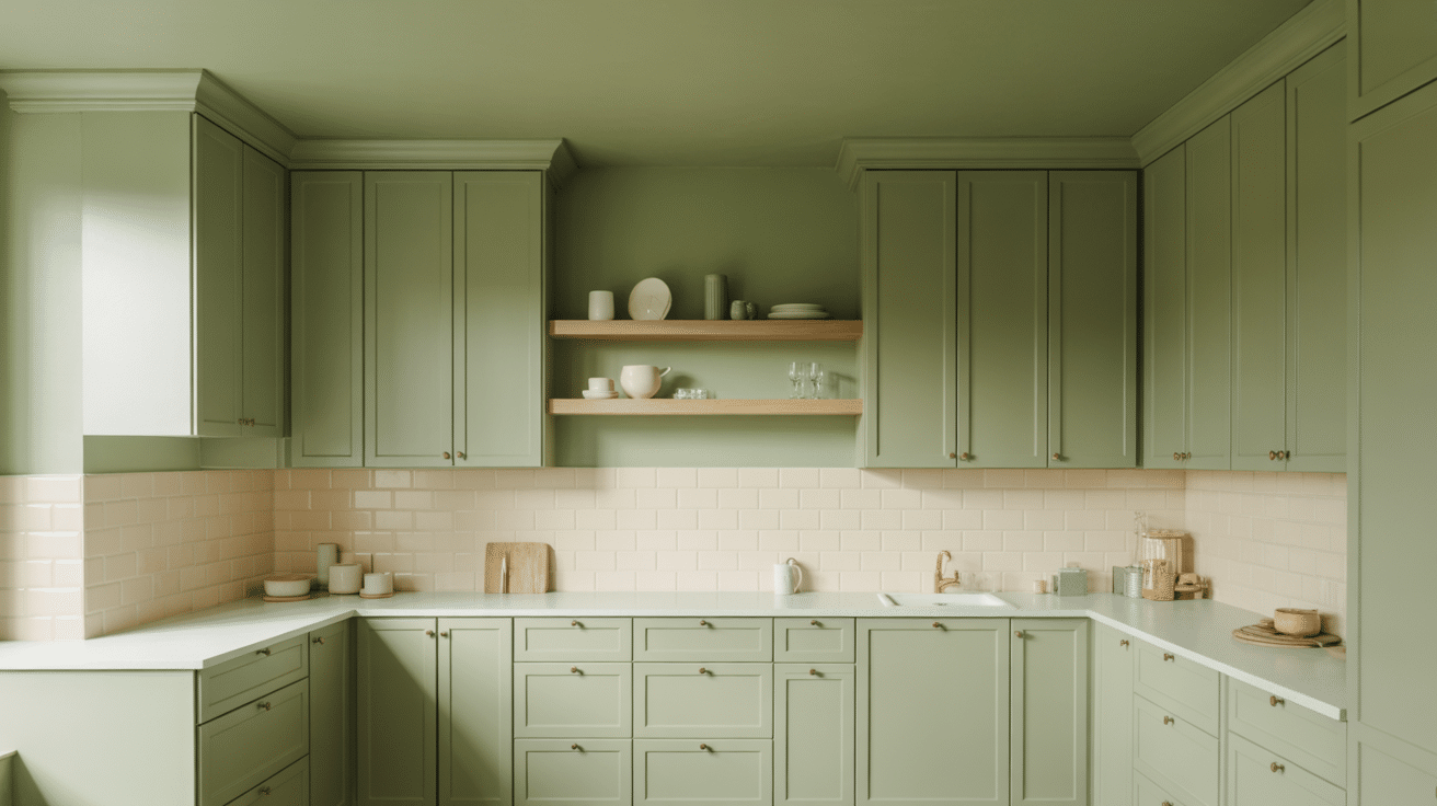 Sage Green Kitchen