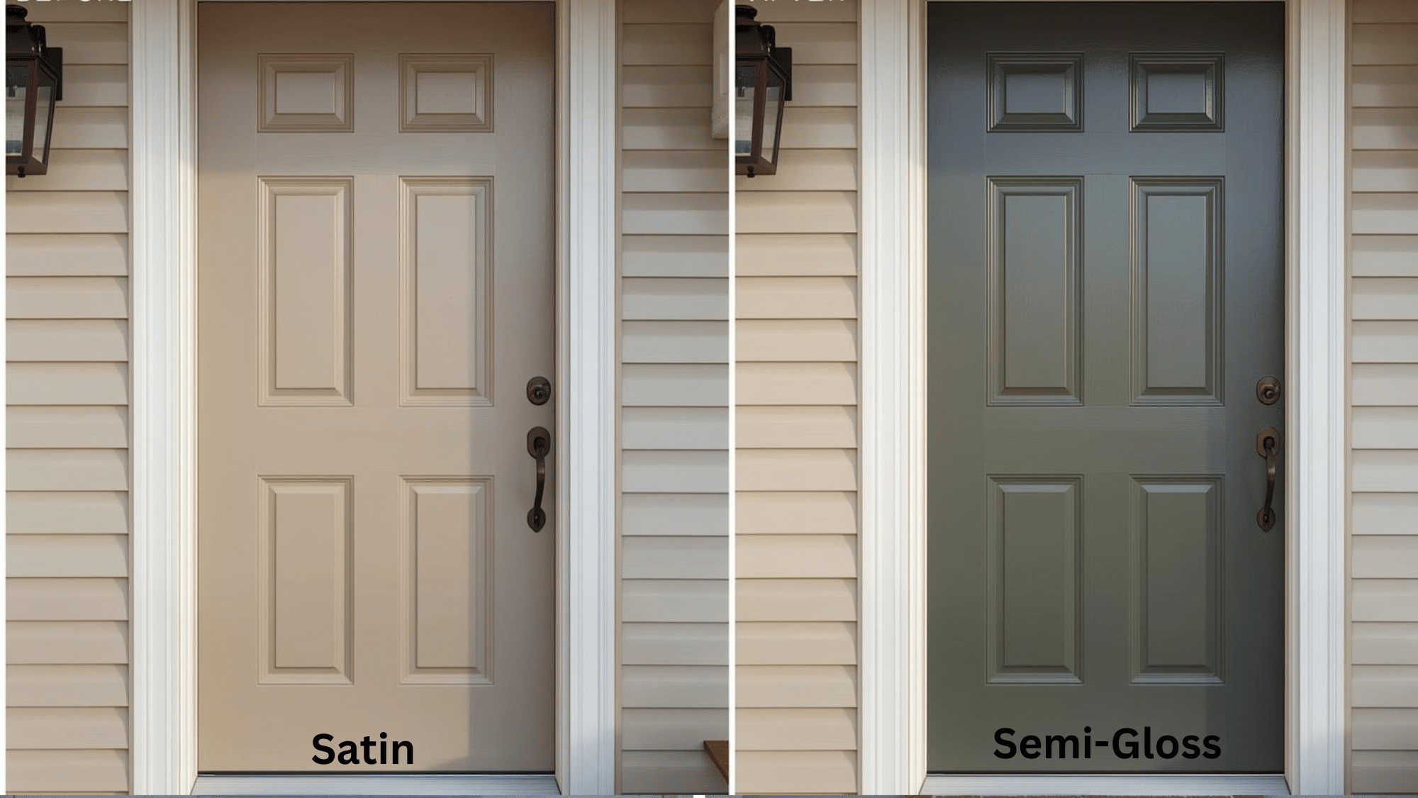 Satin Vs Semi-Gloss Exterior Doors