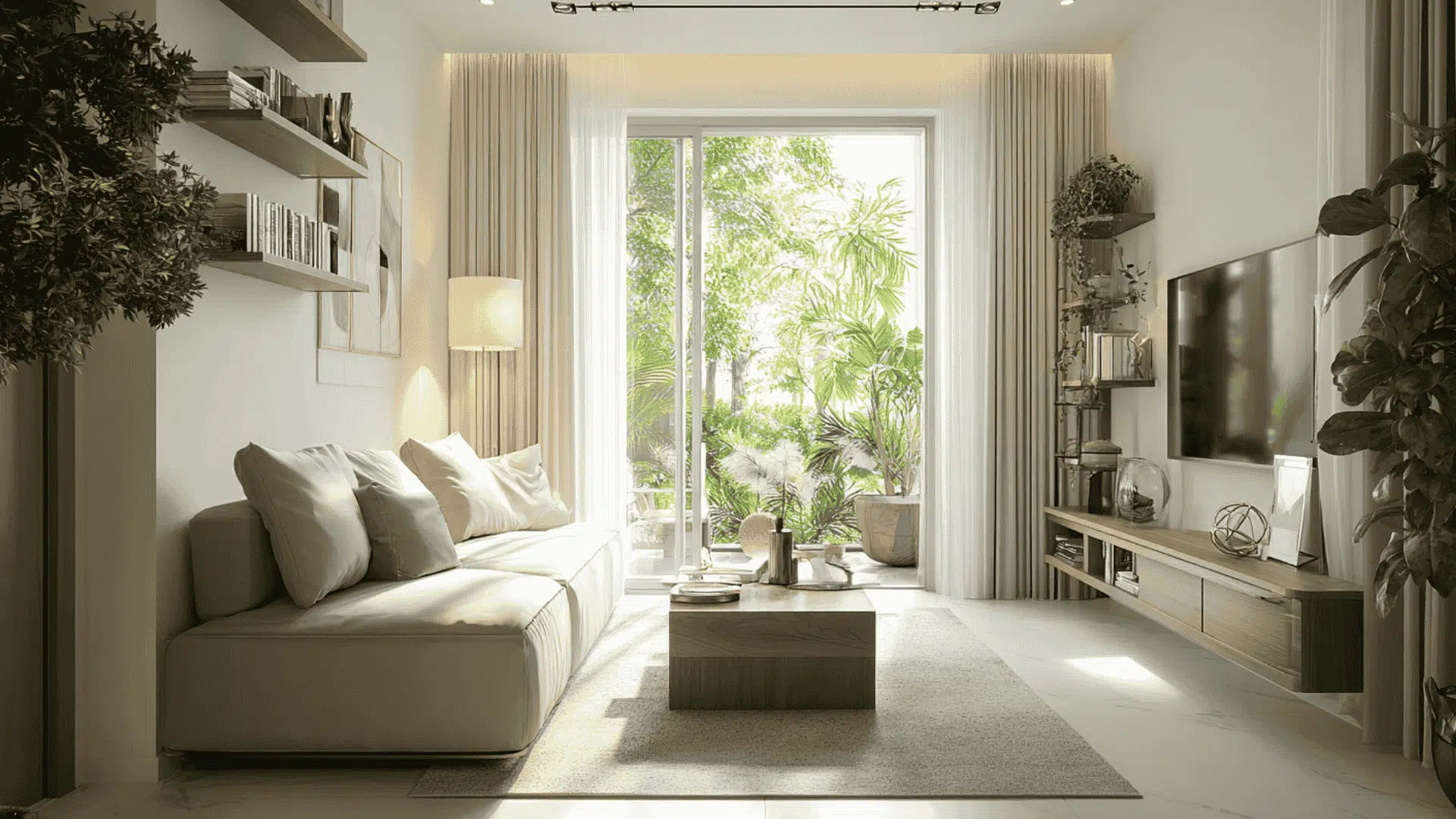 Use Low-Back Sofas