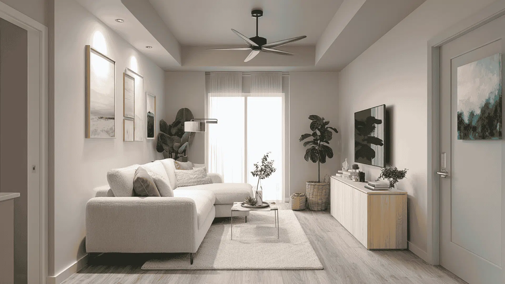 Use a Narrow Console Table