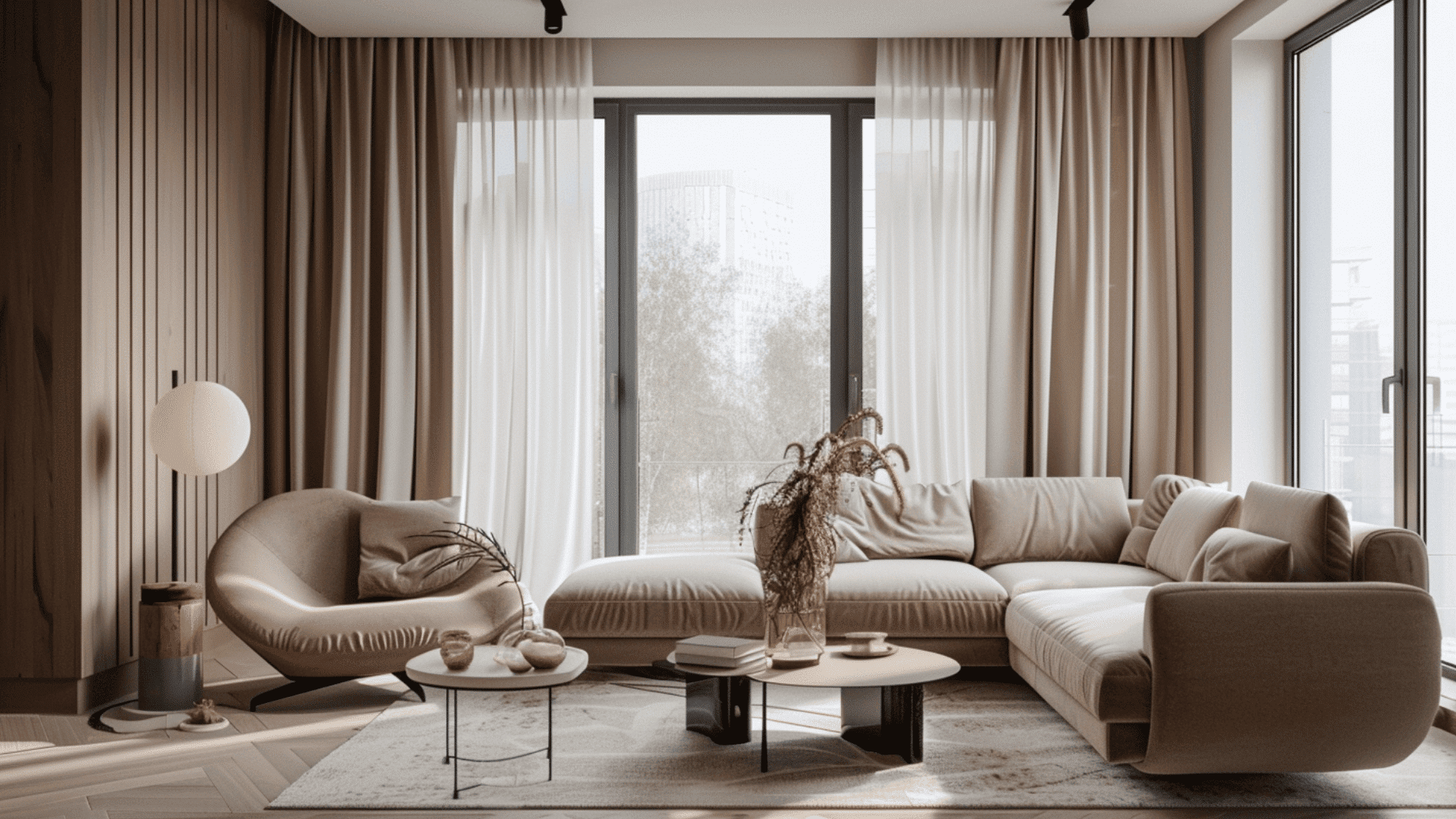 Vertical Curtains for Height