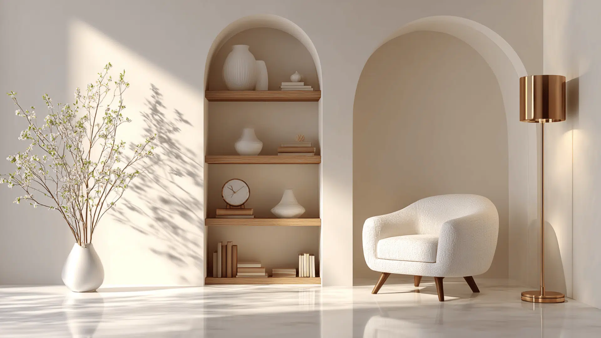 a minimalist aesthetic reading nook (2)