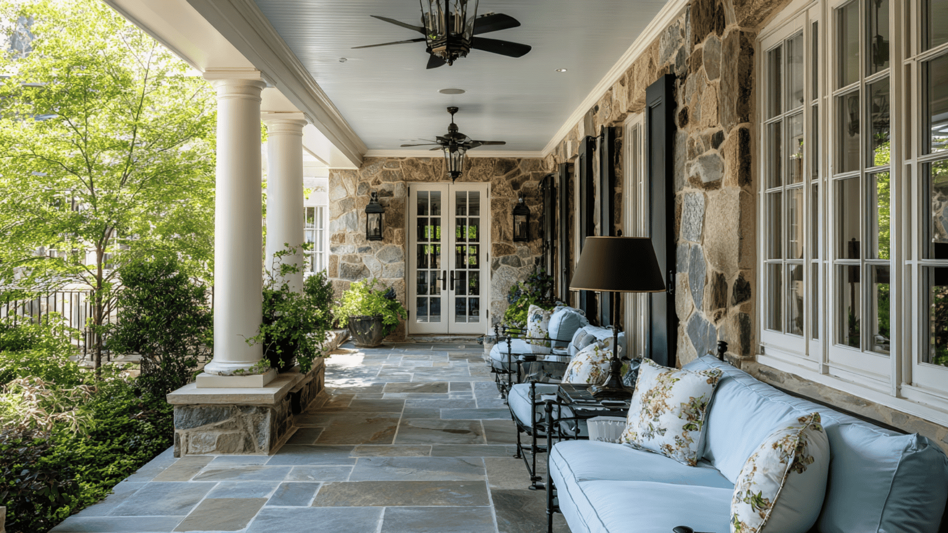 bluestone exterior house stone