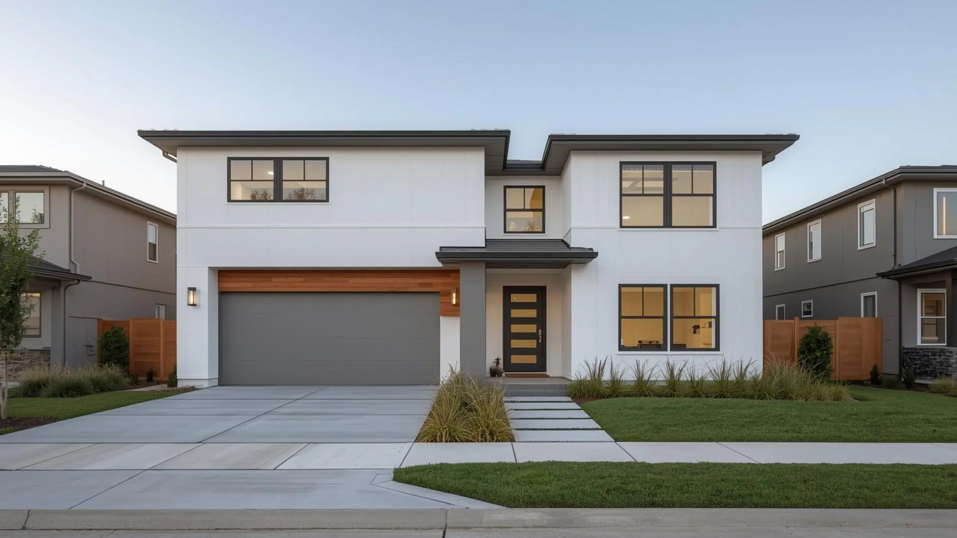 contemporary style house