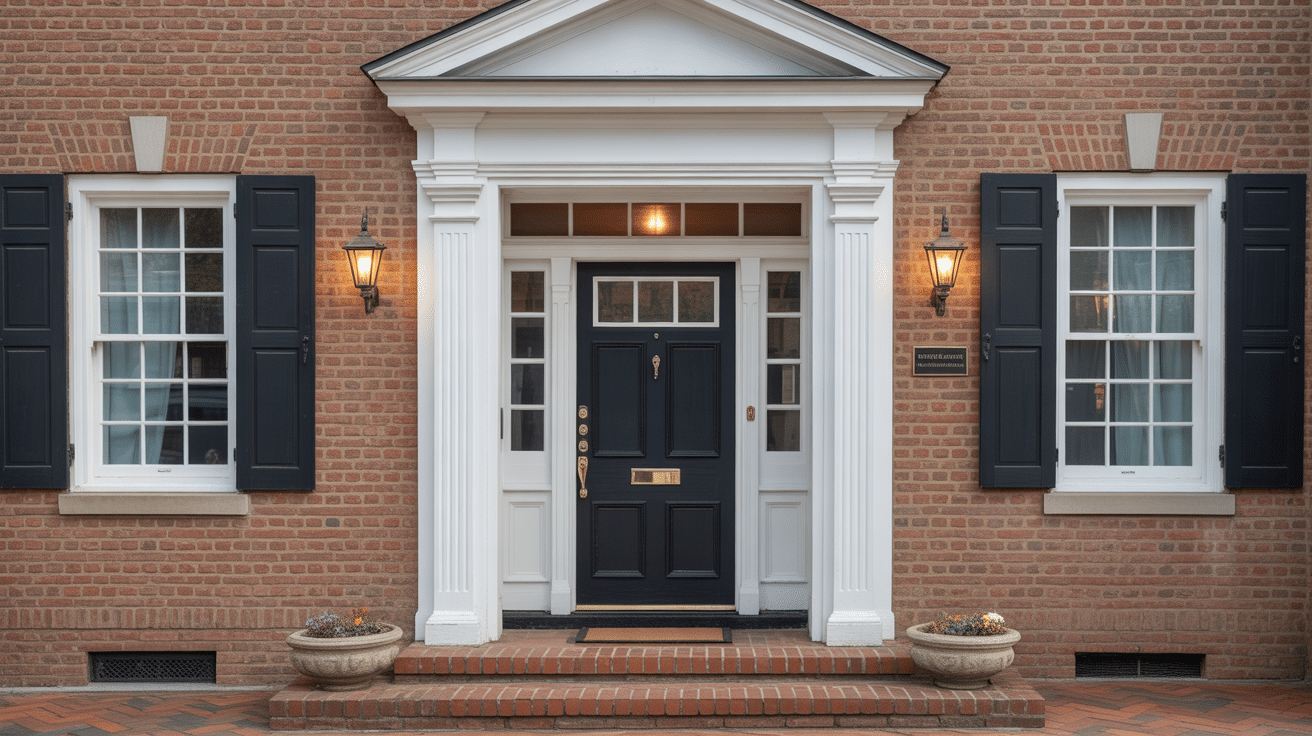 door-american-colonial