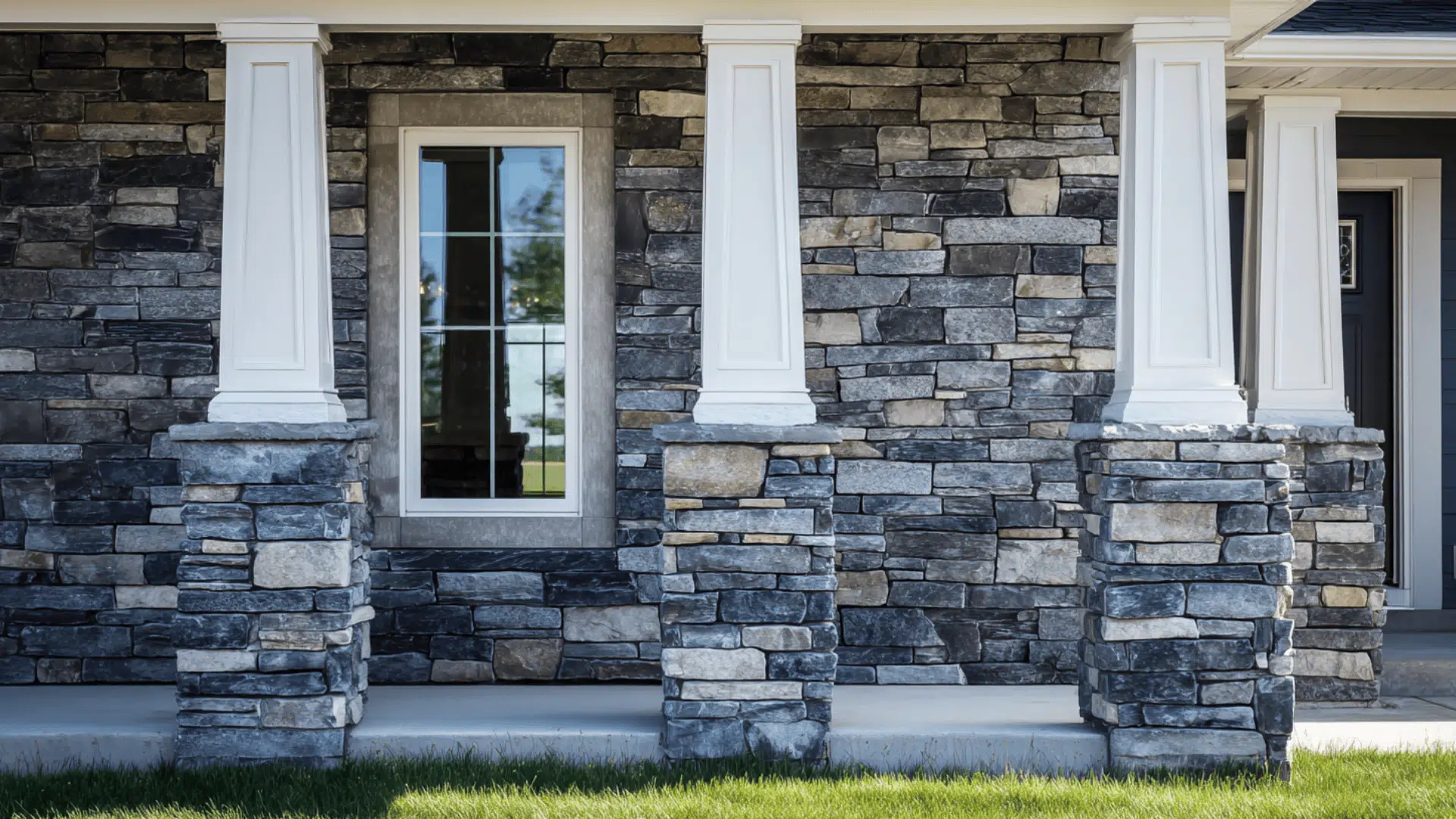 granite exterior house stone