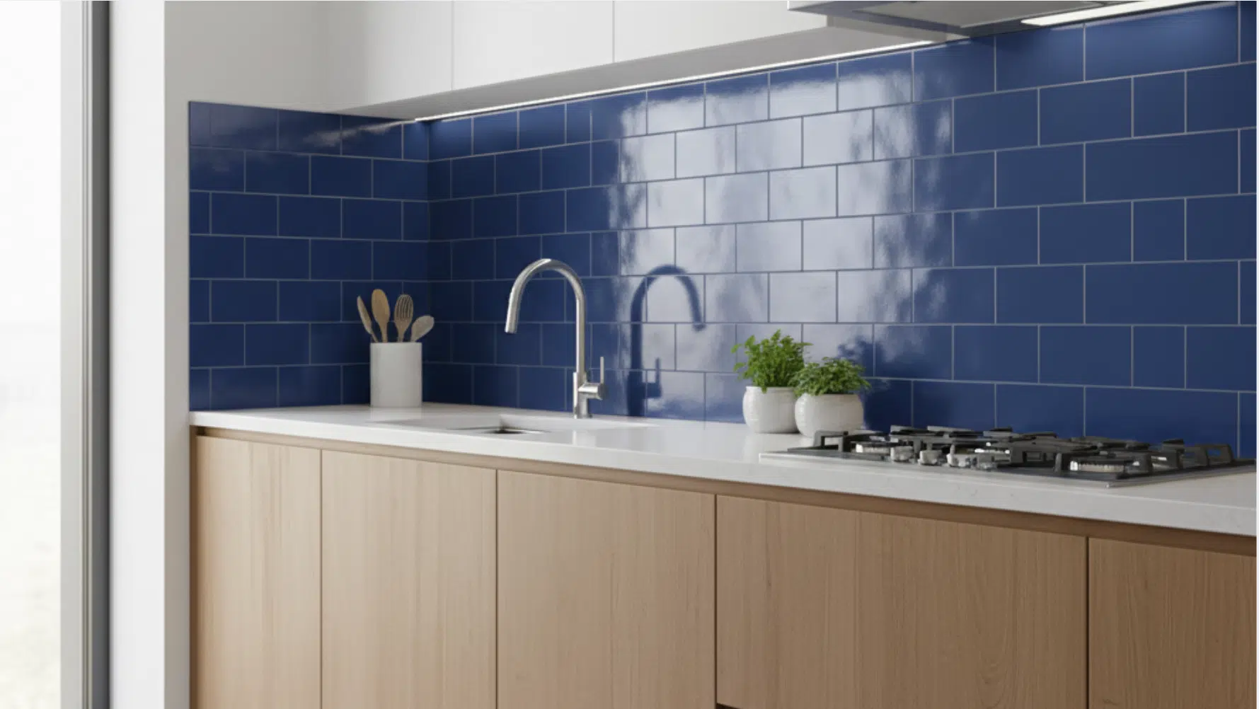 kitchen backsplashes with semi gloss