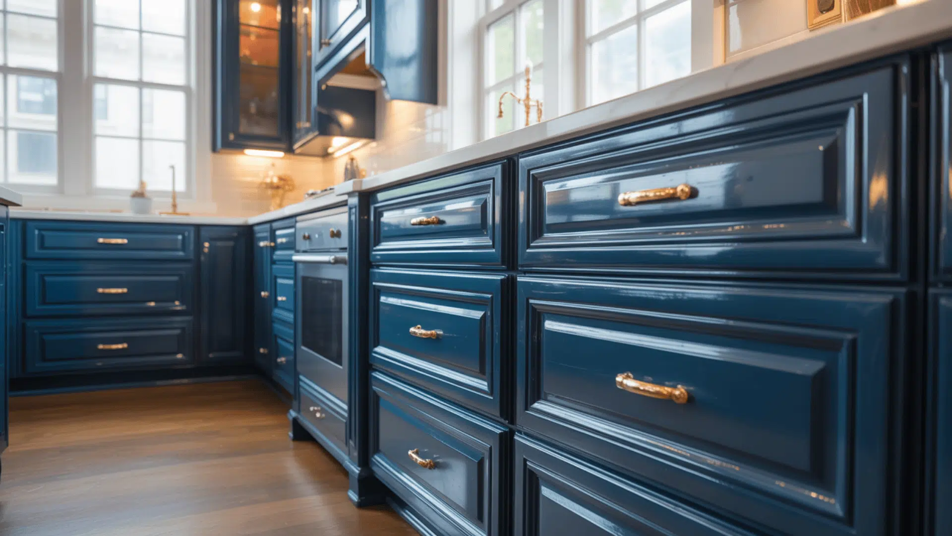 oil based paint on cabinets