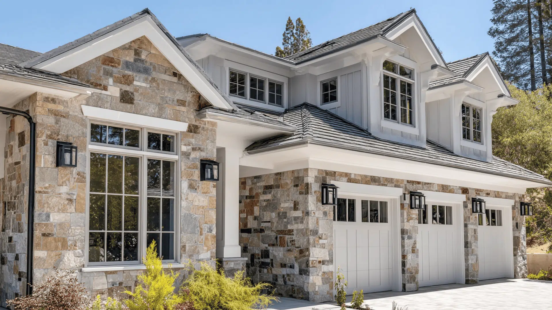 quartzite exterior house stone